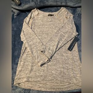 Always Indigo, 1X, new with tags, soft, cute top